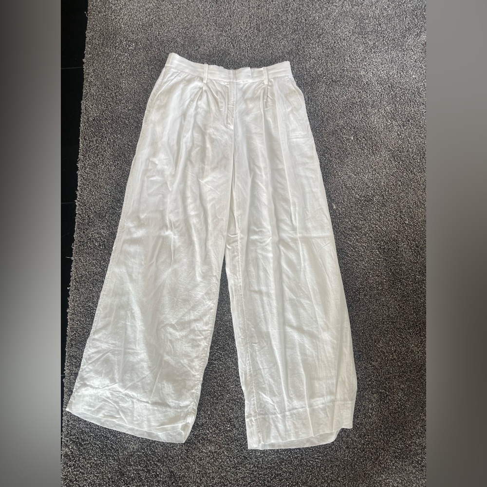 Abercrombie & Fitch Curve Love Linen Pants